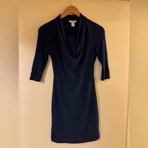 Navy Blue Dress